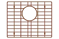 American Imaginations 15-in. W Kitchen Sink Grid AI-34724