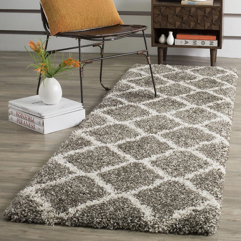 Safavieh Hudson Aline Tapis Géométrique Shag