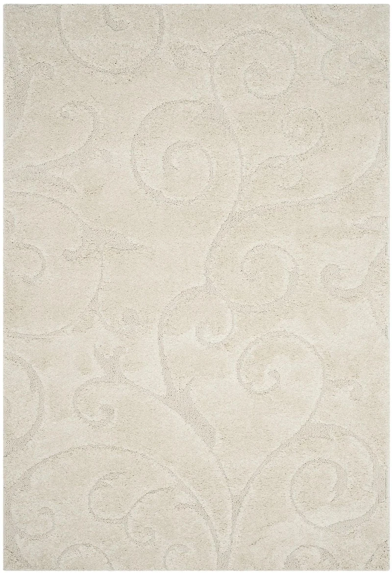 SAFAVIEH Florida Douglas Floral Vines Shag Area Rug