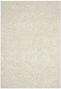 SAFAVIEH Florida Douglas Floral Vines Shag Area Rug