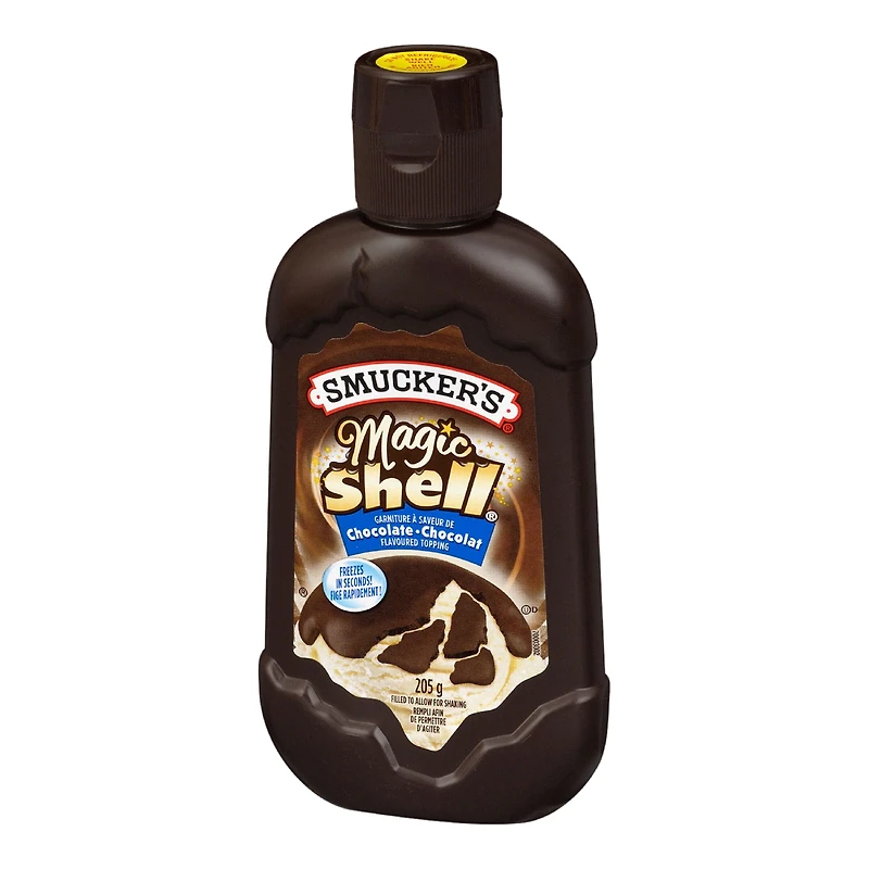 Smucker's Magic Shell, Chocolate Flavoured Topping, 205g