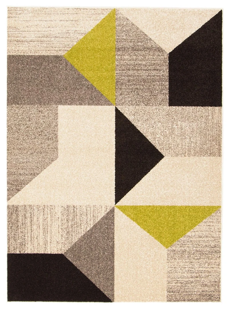 ECARPET Geometric Area Rug, Indoor Carpet for Living Room Bedroom Harlow Collection