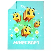 Minecraft Beautiful Day Fleece Throw