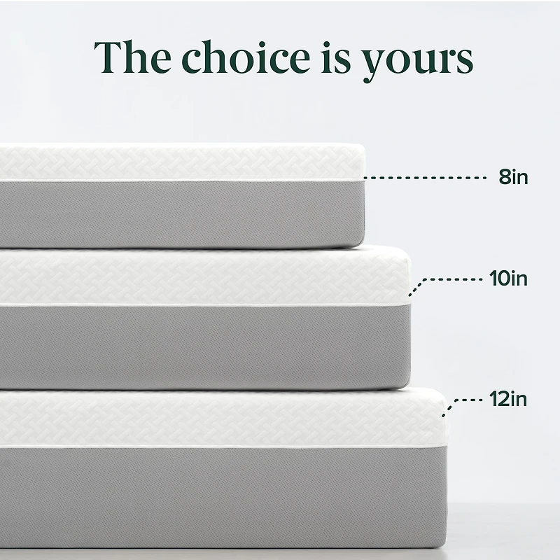 Zinus 8 inch Green Tea Essential Memory Foam Mattress