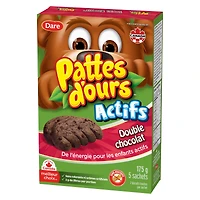 Bear Paws Active Double Chocolate 175g