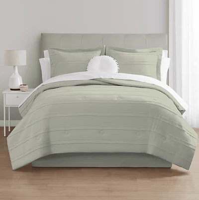 Mainstays Ensemble de lit 11 pieces Soft Sea, double