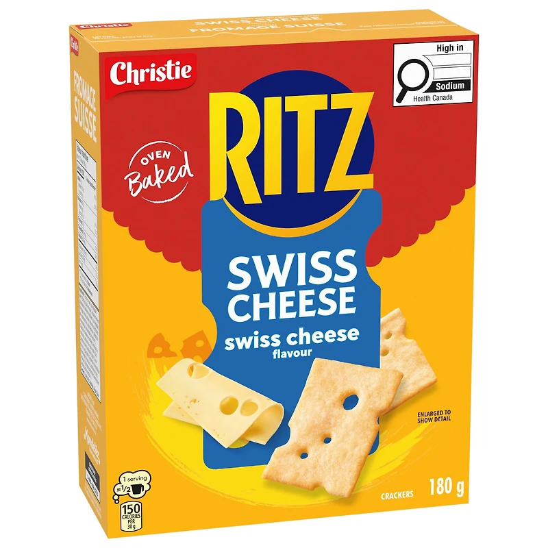 RITZ Swiss Cheese Crackers