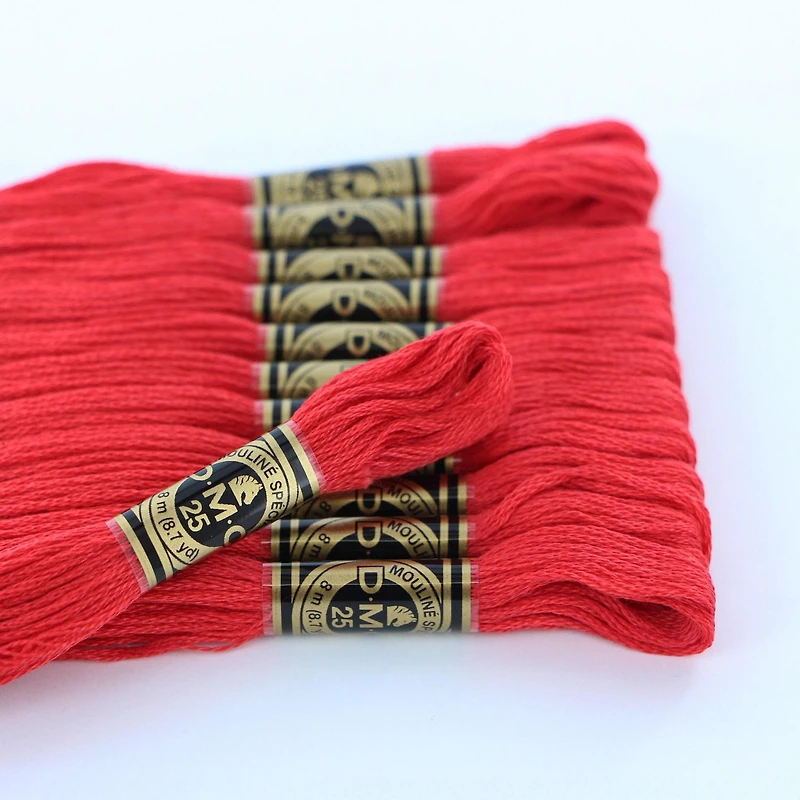 DMC Cotton 6-Strand Embroidery Floss, 8 m (8.7 yd