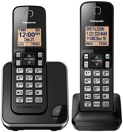 Téléphone Panasonic DECT 6.0 – 2 combinés