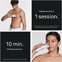 Braun Skin i-Expert Smart IPL PL7243 at Home Laser Hair Removal for Women and Men with App, Premium Pouch, 3 heads, Venus Razor