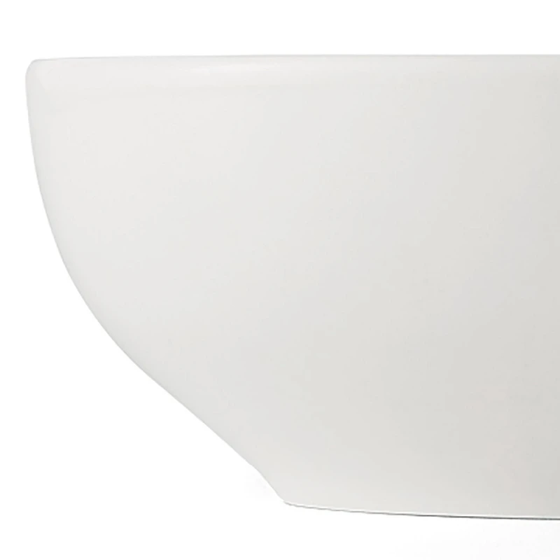 Mainstays glaçure blanc stoneware round dinner Bowl, 6,1 pouces