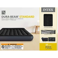 Intex Matelas pneumatique classique avec repose-oreiller complet Intex avec Fiber-Tech Rp, âge : adulte