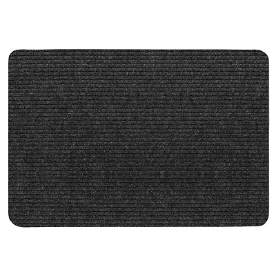 3' x 4' Concord Charcoal Needlepunch Runner Mat