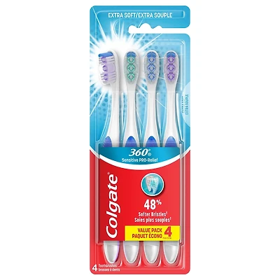 Colgate 360° Sensitive Pro-Relief Extra Soft 4pk