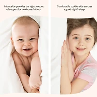 Dream On Me Safe Sleep Crib and Toddler Mattress