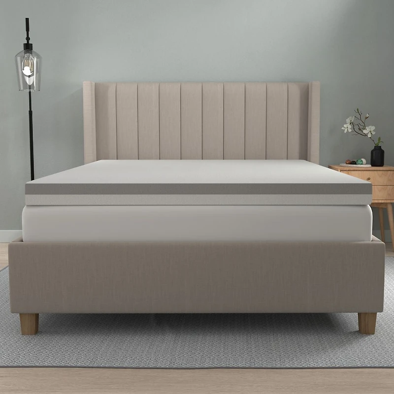 Dream Serenity® 4-inch Slab Mattress Topper - D