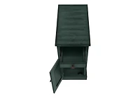 Monarch Specialties Accent Table, End, Side Table, Nightstand, Narrow, Bedroom, Lamp, Storage Drawer, Brown Veneer, Traditional