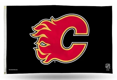 Drapeau des Flames de Calgary de la LNH de GTEI