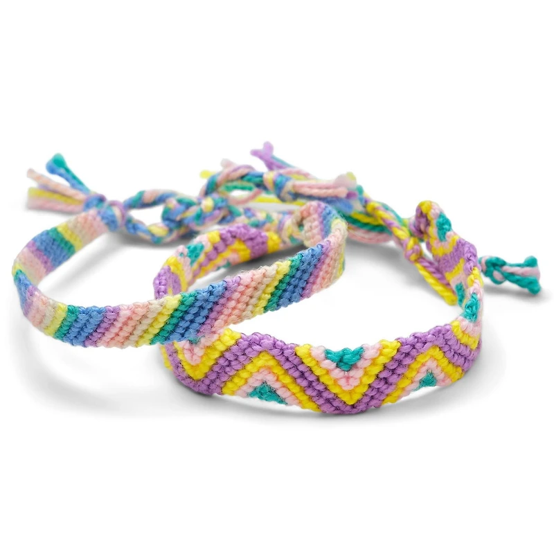 Coats & Clark™ Kit de Bracelets d'Amitié en Fil Artisanal Lot de 105