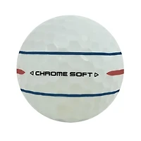 Mulligan - 12 balles de golf récupérées Callaway Chrome Soft 2024 360 Triple Track 4A Near Mint