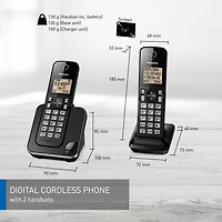 Téléphone Panasonic DECT 6.0 – 2 combinés