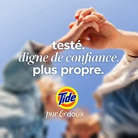 Tide Capsules Pur & Doux Détergent à Lessive Pacs de Savon, Tide Capsules Détergent à Lessive, Pacs de Détergent à Lessive, Détergent à Lessive en Capsules, 76 Unités