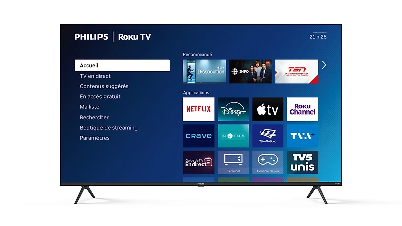 Philips 50" 4K UHD QLED, 7676 Series QLED TV, 50PQL7676/F6
