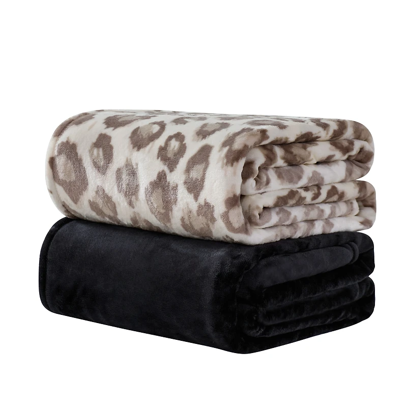 Mainstays Blanket Black DQ