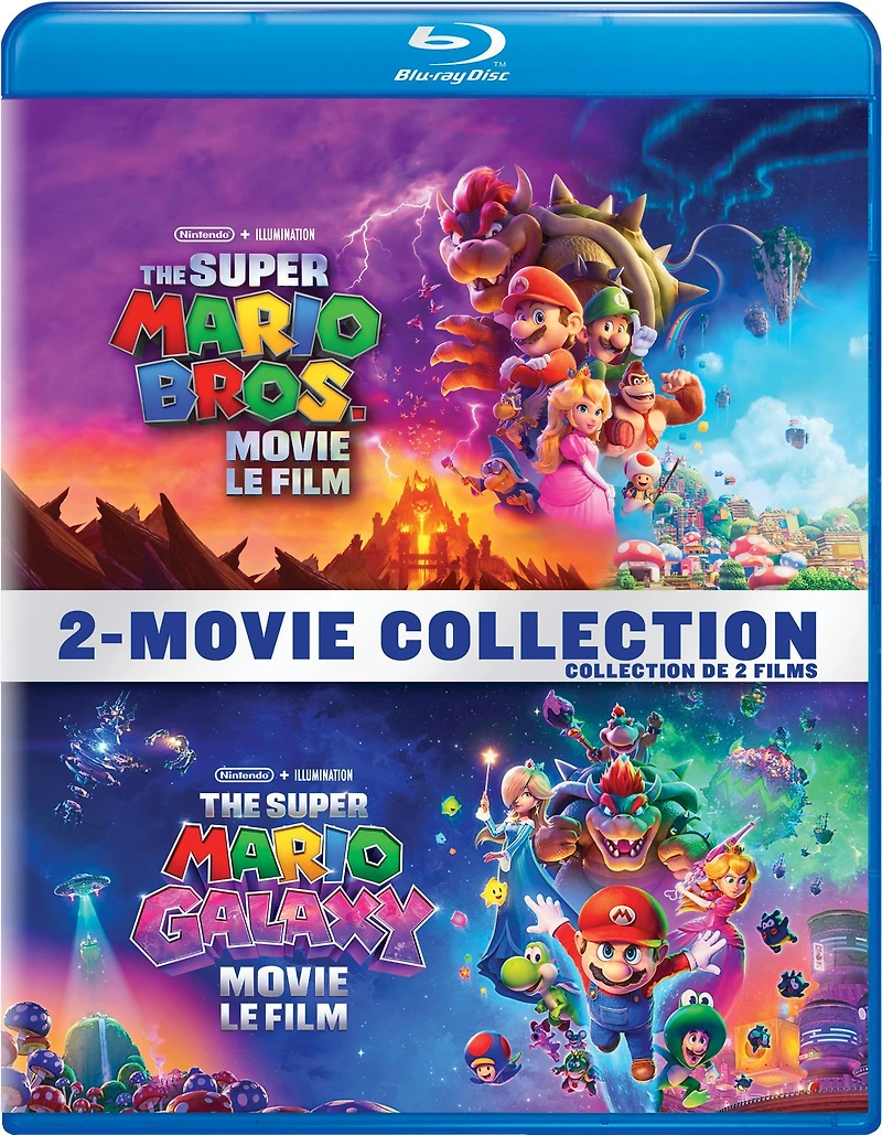 The Super Mario 2-Movie Collection (2026) (Blu-Ray), Family-Animation-Adventure-Fantasy, UniversalF