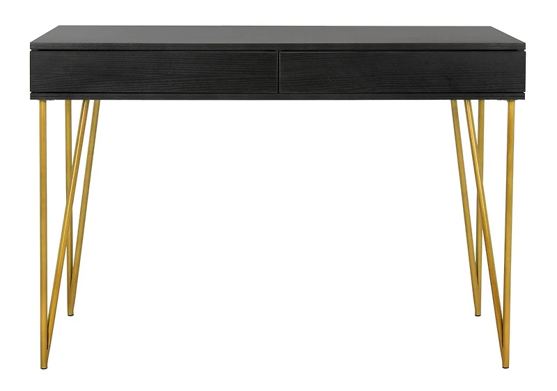 Safavieh Pine Mid-Century 2 Drawer Desk