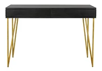 Safavieh Pine Mid-Century 2 Drawer Desk