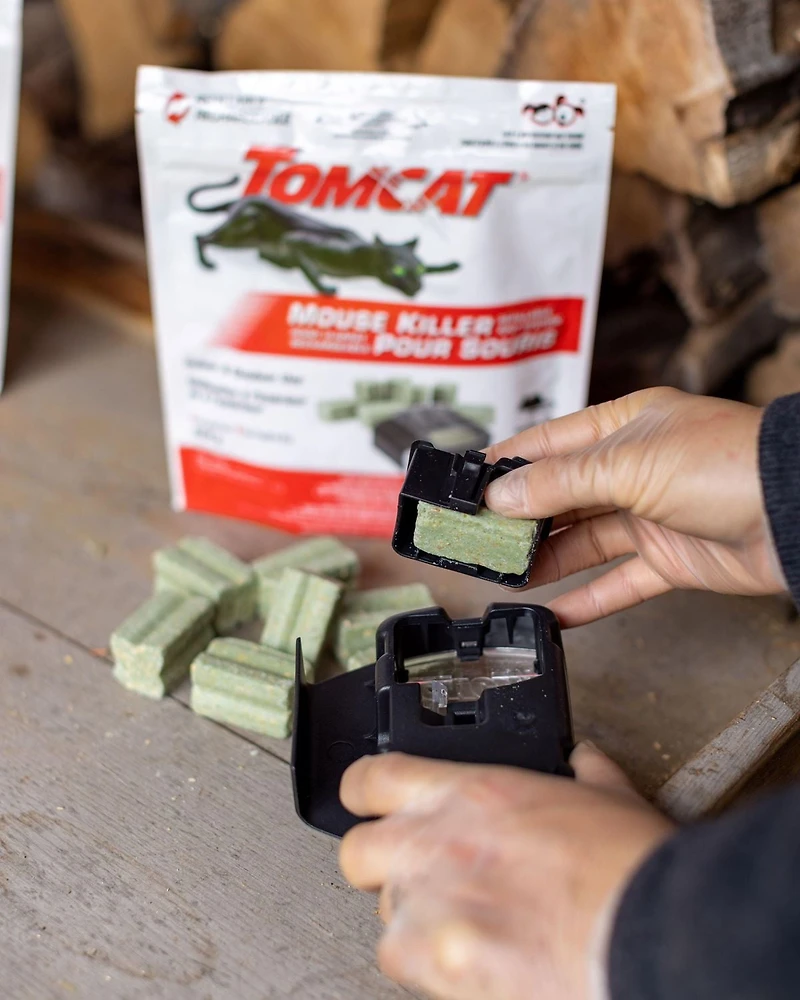 Point d'appât rechargeable Tomcat pour souris