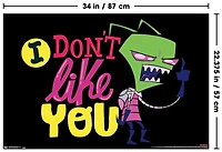 Invader Zim - I Don't Like You Wall Poster, 22.375" x 34"
