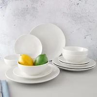 Mainstays Glazed White Round Stoneware Salad Plate, 7.5”