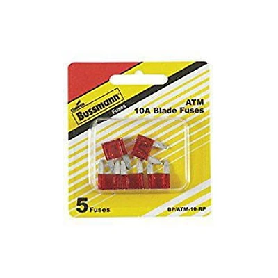 Fusibles à profil bas Cooper Bussmann BP ATM-10LP-RP 10 ampères