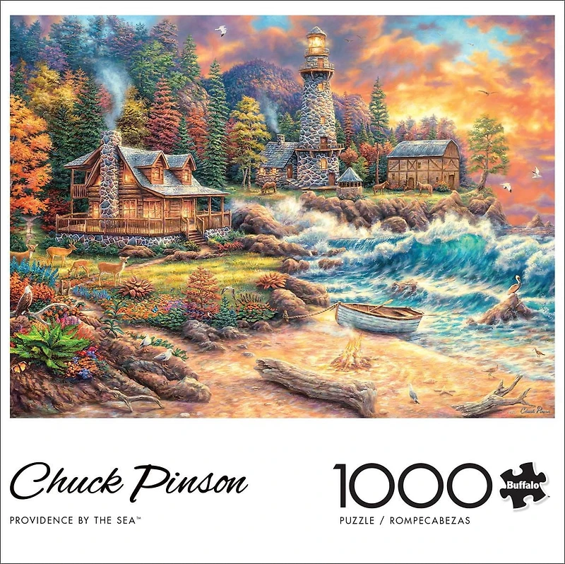 Buffalo Games - Chuck Pinson - Providence by the Sea - 1000 Piece Jigsaw Puzzle