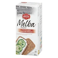 Boulangerie Grissol Melba Toast Rye with Seeds 350g