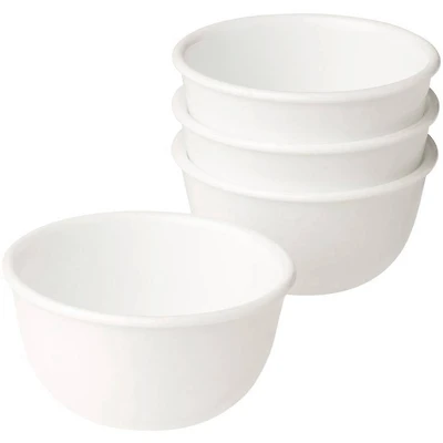 Corelle Winter Frost White 12 oz Glass Rice Bowl (Set of 4)