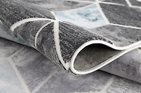 Rug Branch Oasis Collection Modern Geometric Area Rug