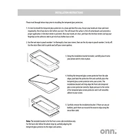Onn. Protection d'écran en verre de confidentialité pour Samsung S25 Ultra avec plateau d'application facile