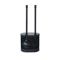 Better Homes & Gardens Toilet Bowl Brush Plunger Set, Black
