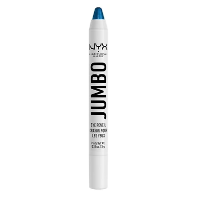 NYX PROFESSIONAL MAKEUP, Crayon Jumbo pour les yeux, Formule crémeuse, Crayon aiguisable - Blueberry Pop (Bleu)