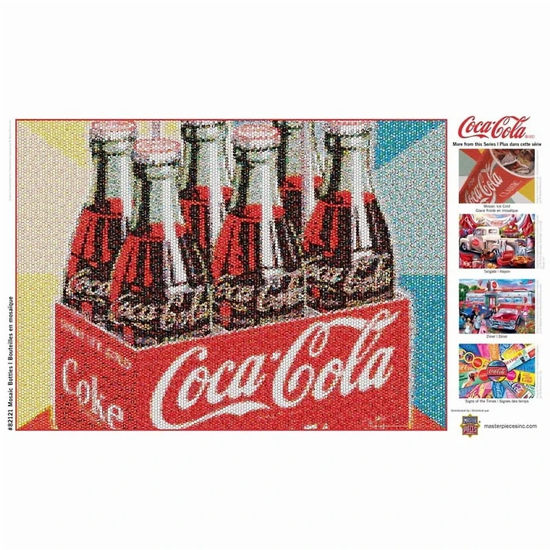 Masterpieces Puzzle Company Coca-Cola - Photomosaic Bottles casse-tête de 1000 pièces