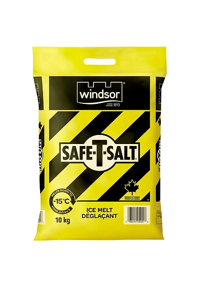 Ice Melter Windsor 10kg Safe-T-Salt Rock Salt