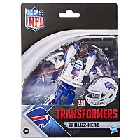 Transformers NFL Buffalo Bills Blizz-herd Action Figure