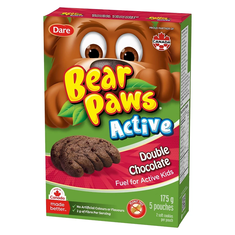PATTES D'OURS ACTIFS DBL CHOC 175g