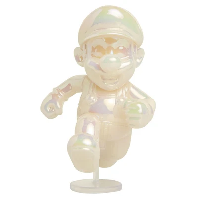 Nintendo 2.5" Figure - Running Translucent Star Power Mario