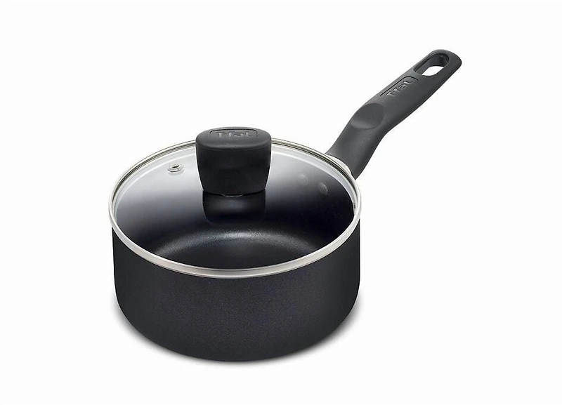 T-fal Essential 15PC Aluminum Cookware Set Black