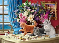 Puzzle de 1000 pièces Chats déroutants