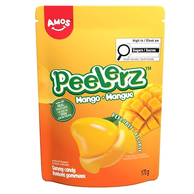 Peelerz - Mangue bonbons gommeaux pelable 170g